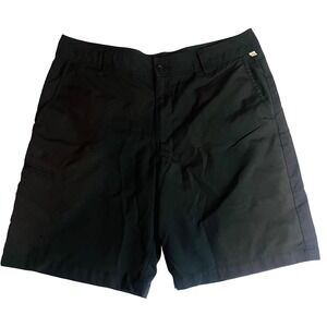 Magellan Outdoors Fish Gear Mens Black MagRepel Fishing Cargo Shorts Size 36